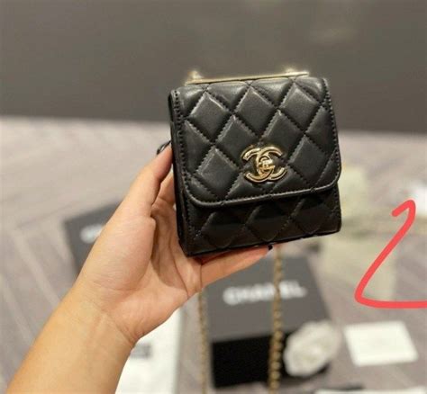 túi chanel hộp vuông mini|Túi Mini .